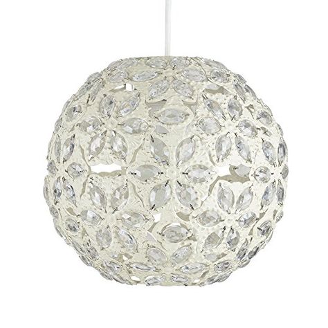 Modern Moroccan Style Cream Metal Ball Ceiling Light Shade: Amazon.co.uk: Lighting Cream Ceiling, Modern Moroccan Style, Glass Pendant Shades, Sphere Lamp, Style Marocain, Metal Ceiling Lighting, Style Shabby Chic, Bowl Pendant, Pendant Shade