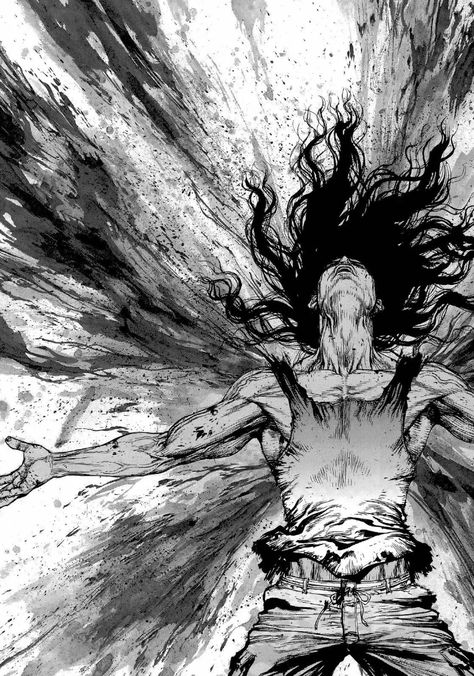 Scary Manga Panels, Dark Manga Panels, Manga Panels Dark, Cool Manga Panels, Best Manga Panels, Scary Manga, Manga Panels Aesthetic, Boichi Manga, Ken Rock