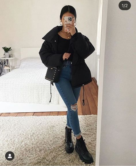 Winter Date Outfits, Trendy Fall Outfits, Causual Outfits, Mode Inspo, Casual Winter Outfits, Fashion Mode, Girly Outfits, Winter Fashion Outfits, Teen Fashion Outfits