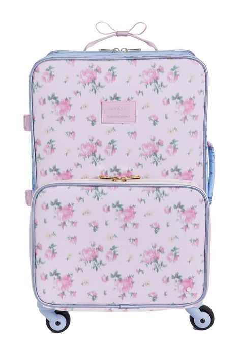 Cute Suitcases, Heirloom Roses, Pink Girly Things, Birthday List, Pretty Bags, Birthday Wishlist, Cute Bags, Just Girly Things, Rose Print