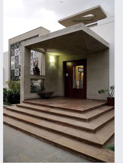 Entrance Home, House Main Door, House Main Door Design, Entrance Gates Design, Stairs Architecture, Entrance Door Design, Door Entrance, Modern House Facades, House Arch Design