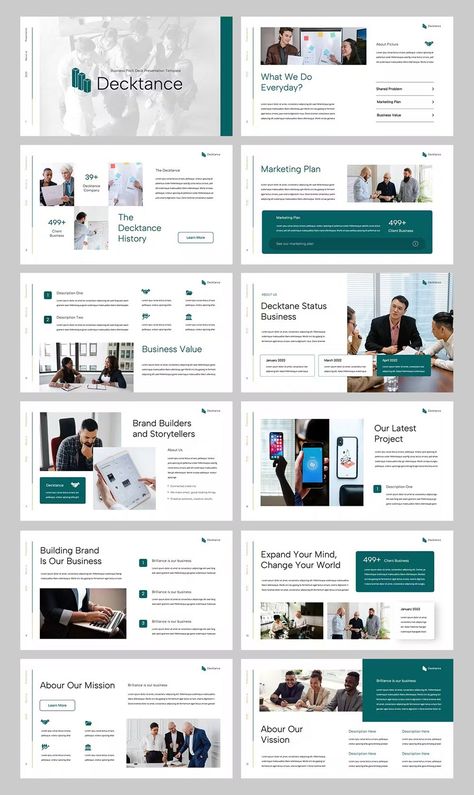 Business Pitch Deck PowerPoint Template Business Deck Design, Ppt Business Template, Corporate Slides, Slide Deck Design, Marketing Pitch Deck, Pitch Deck Design, Sales Deck, Business Pitch Deck, Pitch Presentation