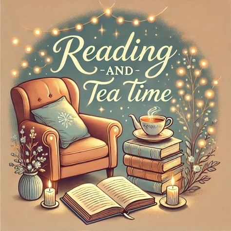 ☕📚 Welcome to Reading and Tea Time! 📚☕ Take a sip, turn the page, and let your imagination soar! At Reading and Tea Time, we celebrate the joy of stories, meaningful conversations, and the simple magic of a cozy moment with a good book and a warm cup of tea. Stay tuned for: ✨ Book recommendations and reviews ✨ Thought-provoking discussions ✨ Fun activities to inspire young readers ✨ Tips for creating your own tea time tradition Let’s make every moment a story worth sharing. Don’t forget to... Making A Cup Of Tea, Tea And Reading Aesthetic, Reading Time Aesthetic, Cozy Places To Read, Pictures Of Books Image, Winter Books Aesthetic, Books And Tea Aesthetic, Tea And Books Aesthetic, Morning Tea Aesthetic