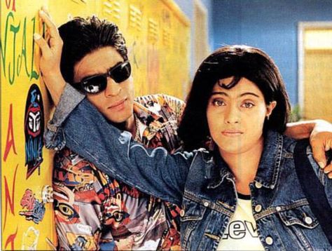 Shah Rukh Khan And Kajol, Shah Rukh Khan Quotes, Shahrukh Khan And Kajol, Shah Rukh Khan Movies, Srk Movies, Vintage Bollywood Aesthetic, 90s Bollywood Aesthetic, Romantic Drama Film, Kuch Kuch Hota Hai