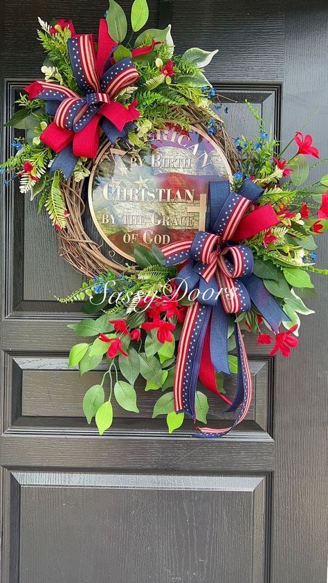 Patriotic Wreath, Military Wreath , Memorial Day Wreath, July 4th Wreath, Americana Wreath, American Pride Wreath, Veterans Day Wreath, Pride Wreath, Lantern Swags, Military Wreath, Patriotic Flowers, Patriotic Wreaths, Memorial Day Wreaths, Americana Wreath, Patriotic Holidays, Patriotic Wreath