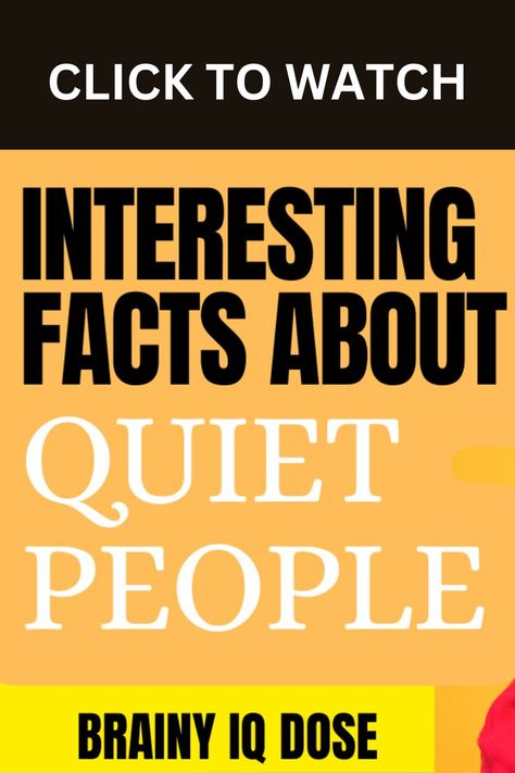 quiet people,facts about quiet people,quiet person,psychological facts about quiet people,quiet personality,psychology facts,facts about quiet guys,people who like to be alone,silent people,introverted personality,personality traits,introverts,psychology,quiet people problems,quiet people have the loudest minds,facts,the power of introverts,brainyIQdose,amazing facts,interesting facts Facts About Quiet People, Facts About People, Psychological Facts Interesting, Quiet People, Psychological Facts, Interesting Quotes, Something About You, Don't Speak, Psychology Facts