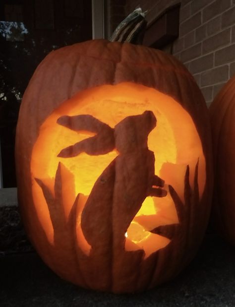 Pumkin Carving Bunny, Bunny Pumpkin Carving Ideas, Rabbit Pumpkin Carving, Bunny Pumpkin Carving, Rabbit Pumpkin, Bunny Pumpkin, Head Pumpkin, Carving A Pumpkin, Pumpkin Guts