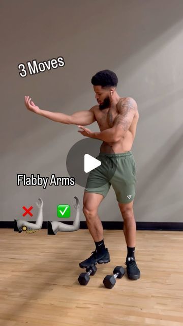 WorthyFitQ on Instagram: "Want To Get Rid Of Flabby Arms? Try These‼️
Light Dumbbells Required (3-10 Pounds)✅
Share & Save✅

#armday #armworkout #armfat #exercise #motivation #fitness #getfit #personaltrainer #reels #explore #viral #worthyfitness" Arms With Weights, Back And Arm Workout, Work Out Arms, Dumbell Workouts, Get Rid Of Flabby Arms, Weights At Home, Arms Exercise, Workout Arms, At Home Exercise