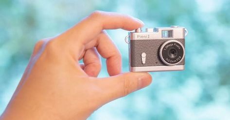 Tokina's Mini Pieni II Toy Camera Actually Takes Tiny Photos and Videos | PetaPixel Support Photography, Small Digital Camera, Tiny Camera, Compact Digital Camera, Photography Tools, Small Camera, Photo Composition, Toy Camera, Compact Camera