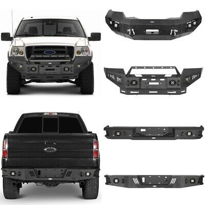 ad eBay - Full Width Front Rear Bumper Assembly w/Winch Plate For 2006 2007 2008 Ford F150 - Buy Now, click the link (eBay) Truck Bumpers Ford, Truck Bumpers, Truck Accessories, Ford F150, Click The Link, Auto Parts, Buy Now, Truck Parts, Car Detailing