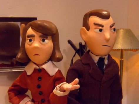 aaah u maad Bloberta Puppington Fanart, Clay And Bloberta, Bloberta Puppington, Clay Puppington, Morel Orel, Moral Orel, Jake Long, To Heaven, Dolls