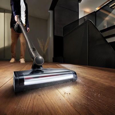 Real Simple - Declutter and de-dust your home in 4 easy... | Facebook Miele Vacuum, Dust Particles, Cleaning Appliances, Stick Vacuum, Cordless Vacuum, Light Strip, Real Simple, Bright Light, Easy Step