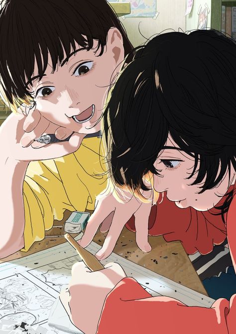 ⚡️Director of the anime "Look Around" (from the author of the Chainsaw Man) Kiyotaka Oshiyama said that he had been working on the film until yesterday, just a day before the premiere, which will take place today. He has been sleeping in the studio office for the last 2.5 months, and yesterday he was finally able to sleep at home. The premiere is officially scheduled for June 28, 2024. Tatsuki Fujimoto, Japan Icon, Mermaid Drawings, Good Anime To Watch, Manga List, Digital Art Illustration, Tv Girls, Art Poses, New Poster