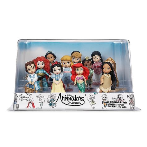 Disney Animators' Collection deluxe figure play set from Disney Store Disney Stores, Disney Animators Collection Dolls, Disney House, Best Christmas Toys, Disney Animators Collection, Girl Gift Ideas, Disney Animators, Disney Figures, Childhood Stories