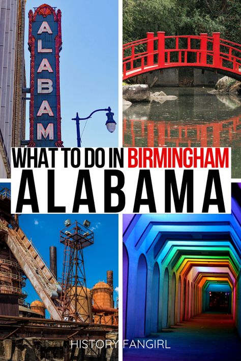 Alabama Sights To See, Alabama Places To Visit, Alabama Tourist Attractions, Birmingham Alabama Things To Do In, Weekend In Birmingham Al, What To Do In Alabama, Downtown Birmingham Alabama, Things To Do In Huntsville Alabama, Alabama Travel Places To Visit