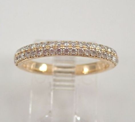 https://jewelleryrings.co.uk/ Find many great new & used options and get the best deals for Yellow Gold Diamond Wedding Ring, Stackable Pave Set Anniversary Band, Bridal at the best online prices at eBay! Free delivery for many products! Wedding Ring Yellow Gold, Gold Diamond Wedding Ring, Gold Diamond Wedding Rings, Yellow Gold Wedding Ring, Diamond Wedding Ring, Anniversary Bands, Fine Jewelry Gift, Brilliant Diamond, Conflict Free Diamonds