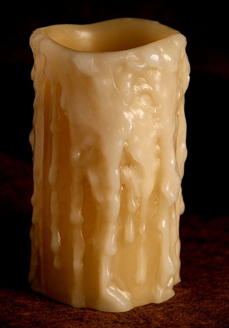 Melted Wax Art, Candles Melted, Merch Concept, Melted Candle, Drippy Candles, Drip Candles, Grubby Candles, Remote Control Candles, Random Reference