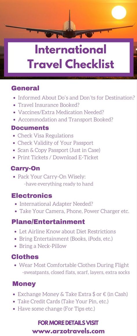 Flying Abroad, International Travel Checklist, International Trip, International Flight, Abroad Travel, Ireland Trip, Camping Stuff, International Travel Tips, Travel Pack