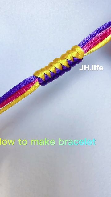 JH.Life on Instagram: "How to make bracelet #reels #bracelet #tutorial #handmade #diy #rope #knot" Make Bracelet, Rope Knots, Knot Bracelet, Bracelet Diy, Bracelet Tutorial, Diy Bracelets, Knot, Wax, Bracelet