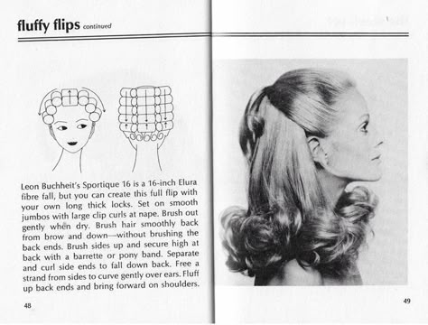 Pin Curl Pattern, Roller Hairstyles, Vintage Hairstyles Tutorial, Vintage Curls, 70s Hair, Hair Patterns, Hair Curling, Curl Pattern, Hair Rollers