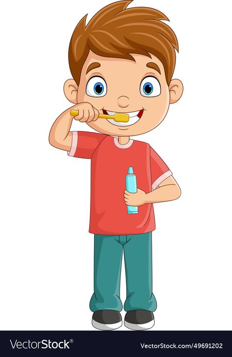 Brushing Teeth Cartoon, Teeth Vector, Tooth Cartoon, Brushing, Transparent Png, Png Images, Brushing Teeth, Vector Free, Vector Images