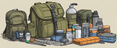 Discover the key differences between survival kits and bug out bags to make informed decisions for emergency preparedness #BugOut #EmergencyPreparedness #SurvivalGear 2nd Brain, Bug Out Bags, Diy Survival, Bags To Make, Emergency Blankets, Adventure Quest, Halo Armor, Character Prompts, Bushcraft Knife