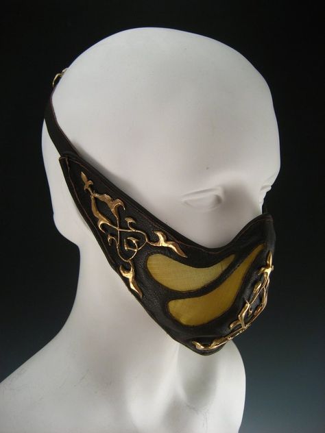 Creative Face Mask, Brass Mesh, Fashionable Face Masks, Leather Face Mask, Mouth Mask Fashion, Jewellery Exhibition, Nose Mask, Mask Fashion, Metalsmithing Jewelry