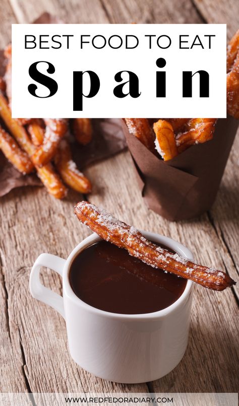 This foodie guide to Spanish cuisine lists the best food in Spain | Spain travel | Spanish food | Spanish cuisine | what to eat in Spain | What to eat in Madrid | what to eat in Barcelona | what to eat in Bilbao | Barcelona travel | Madrid travel | Bilbao travel | Barcelona Spain | Madrid Spain | Bilbao Spain |  Spanish cuisine tapas | traditional food in Spain | food in Spain Barcelona | food in Spain Madrid | Spain food | Spain food traditional | food from Spain | Barcelona Spain food What To Eat In Spain, Spain Food Traditional Spanish Dishes, Barcelona Recipes, Spain Meals, Spain Dishes, Dishes From Spain, Barcelona Spain Food, Food From Spain, Spain Bilbao