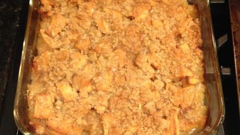 Mashed turnips are layered with diced apples and sprinkled with a buttery crumble topping, creating a hearty turnip casserole that's perfect as a side dish to turkey. Turnip Bake, Turnip Casserole, Mashed Turnips, November Recipes, Apple Bake, Turnip Recipes, German Dishes, Fall Meals, Chicken Noodle Casserole