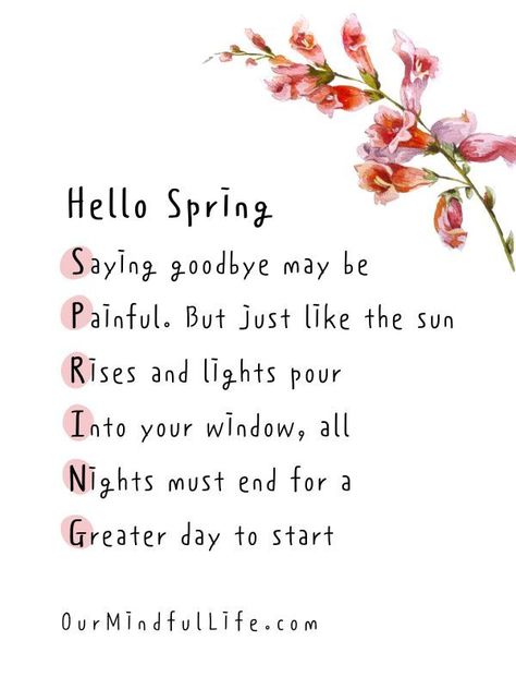 Hello Spring Spring Motivation Quotes, Welcome Spring Quotes, Spring Season Quotes, Spring Quotes Aesthetic, Short Flower Quotes, Hello Spring Quotes, Unbothered Quotes, Happy Spring Day, Big Emotions