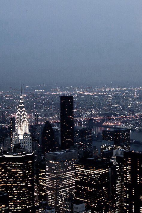 Queens and the Chrysler Building - NYC, United States of America Journal Images, City At Night, Chrysler Building, City Vibe, City That Never Sleeps, City Wallpaper, City Landscape, City Views, Concrete Jungle