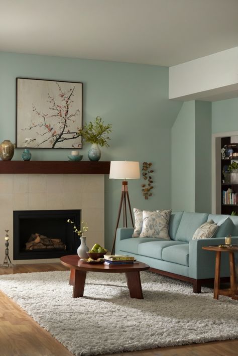 Discover how choosing between bold and subtle wall colors can transform a contemporary living room. Dive into an interior designer's daily routine for insightful decor inspiration. #Ad #homedecor #homedesign #wallpaints2024 #Painthome #interiorarchitecture Wall Colors Green Living Room Colors
Bright Living Room Colors
Apartment Renovation
Living room Remodeling
Modern Paint Colors
2024 Mint Green And Brown Living Room, Contemporary Living Room Colors, Blue Accent Wall Living Room, Living Room Wall Paint, Colorful Living Room Bright, Renovation Living Room, Paint Colors 2024, Good Living Room Colors, Modern Paint Colors