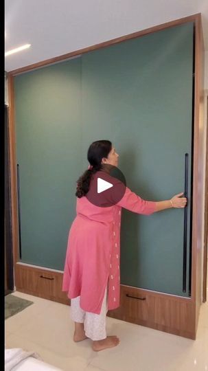 Sliding Door Mirror Wardrobe Designs, Mirror Wardrobe Sliding, Slide Wardrobe, Mirror Slide Wardrobe, Sliding Cupboard With Mirror, Slidong Wood Mirror Wardrobr Door, Golden Decor, Cool Slides, Sliding Door