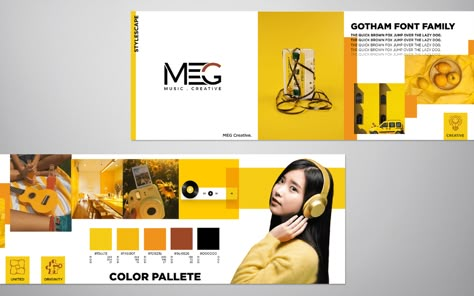 StyleScape & Moodboard on Behance Stylescape Layout, Style Scape Branding, Stylescapes Design, Stylescape Template, Placement Brochure, Stylescapes Branding, Stylescape Design, Mood Board Design Layout, Toothpaste Design