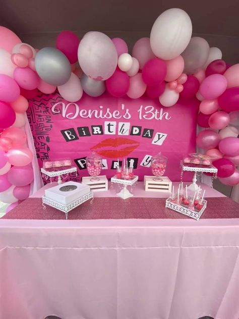 Mean Girls Party Theme Ideas, Mean Girls Party, 18th Birthday Party Themes, Party Theme Ideas, Mean Girl, Girls Birthday Party Themes, Girl Bday Party, Girl Sleepover, Cute Birthday Ideas