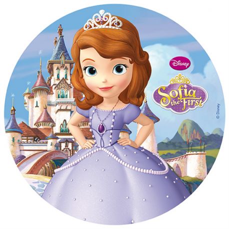 Princess Sofia Party, Sofia The First Party, Sofia The First Birthday Party, Princesa Sophia, Disney Princess Sofia, Sofia Party, Palace Pets, Birthday Cake Topper Printable, Theme Background