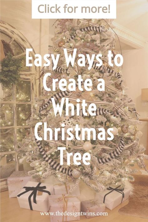 Are you dreaming of a white Christmas? Well, we can’t promise snow, but we can promise you a gorgeous white Christmas tree that will have all your family and friends swooning. In this post we share our favorite ways to turn your white Christmas tree dreams into a reality, even without bribing the weatherman. White Christmas tree is elegant and festive Christmas Tree With White Doves, 4 Ft White Christmas Tree, Farmhouse White Tree, All White Christmas Tree Decor, All White Christmas Tree Ideas, Christmas Tree Decorated In White, How To Decorate A White Christmas Tree, White Christmas Tree Ideas 2024 Trends, Decorating A White Christmas Tree