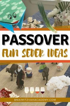 Seder Table Decorations Ideas, Seder Meal For Kids, Passover Games For Kids, Passover Kids Activities, Pesach Table Ideas, Passover Meal For Kids, Passover Activities For Kids, Matzah Bark, Seder Table Decorations