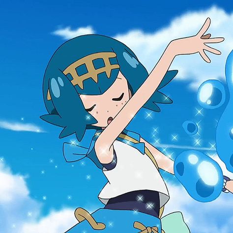 Pokemon Sun And Moon, Blue Green Hair, Alien Stage, Sun And Moon, Green Hair, Cute Kawaii, Tik Tok, Pokemon, Anime