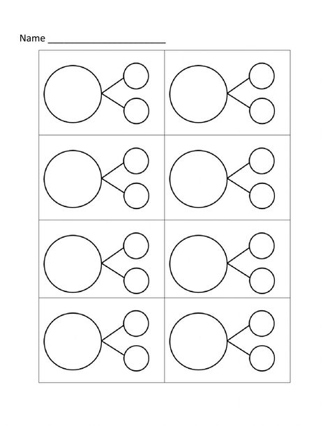 Blank Number Bonds Worksheet, Number Bonds To 5, Soal Tk, Number Bonds Worksheets, Number Bonds To 10, Easy Math Activities, Number Bond, Number Talks, Teaching Mathematics