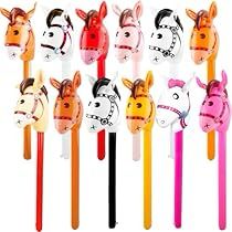 Horse Themed Birthday Party, Horse Stick, Cowboy Themed Birthday Party, Stick Pony, Horse Themed Party, Cowboy Theme Party, Balloon Toys, Stick Horses, Horses Theme