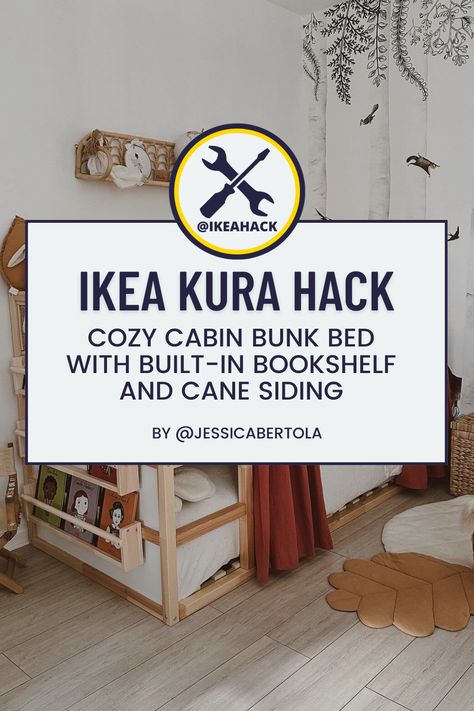 Ikea Kura Reading Nook, Ikea Kura Bed Hack, Cabin Bunk Bed, Kura Bed Hack, Ikea Bunk Bed, Ikea Kura Hack, Cabin Bunk Beds, Ikea Kids Bed, Ikea Bed Hack