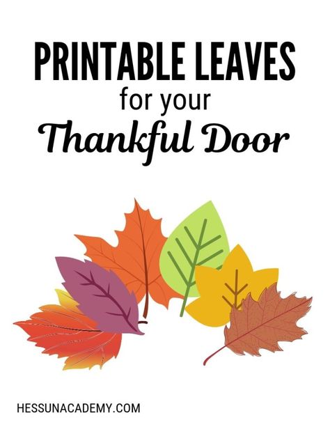 You can easily teach kids gratitude with these cute printable leaves!  Just print them off and every day have your kids write down what they are thankful for.  Tape them to a door or a wall and help your kids remember to be grateful each and every day!  This is a great gratitude activity for kids. Teaching Kids Gratitude, Free Gratitude Journal, Printable Thanksgiving Crafts, Gratitude Activity, Teaching Gratitude, Thanksgiving Coloring Book, Free Thanksgiving Coloring Pages, Gratitude Journal For Kids, Gratitude Book