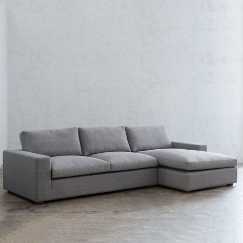 Grey L Shaped Couch, L Shaped Couch Living Room, Couch L Shape, Corner Sofa Lounge, Living By Design, Boys Artwork, Grey Corner Sofa, L Shape Sofa, Designer Boys