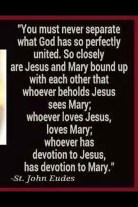 St. John Eudes Mary And Jesus, Heart Of Jesus, Saint John, Inspirational Prayers, God's Grace, Gods Grace, Religious Quotes, Catholic Faith, St John