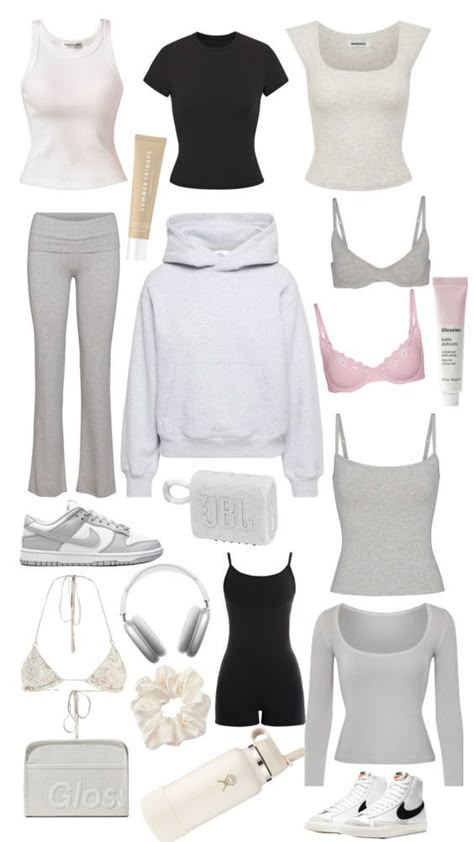 White Girl Aesthetic Basic, Outfits For Dance Practice, Movie Theater Outfit, Outfit Ideas Clean Girl, 2014 Outfits, Clean Girl Outfit, Instagram Graphic, Outfit Inspo Casual, Cute Lazy Day Outfits