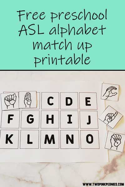 Asl Preschool Activities, Preschool Sign Language Free Printable, Asl For Beginners Learn Sign Language, Free Asl Alphabet Printables, Abc Sign Language Free Printable, Sign Language Alphabet Printable Free, Asl Printables Free, Sign Language Activities For Kids, Asl Worksheets Printables