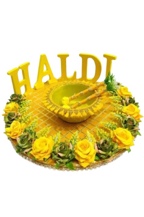 Haldi Platter Haldi Thali, Haldi Tray, Mehndi Platter, Haldi Platter, Haldi Ceremony Decorations, Engagement Ring Platter, Ring Platter, Door Hanging Decorations, Mirror Crafts