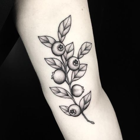 Would be excited about wild blueberries! Huckleberry Tattoo, Blueberry Tattoo, Scalp Tattoo, Fruit Tattoo, Patriotic Tattoos, Lady Bug Tattoo, Branch Tattoo, Vegan Tattoo, Vine Tattoos