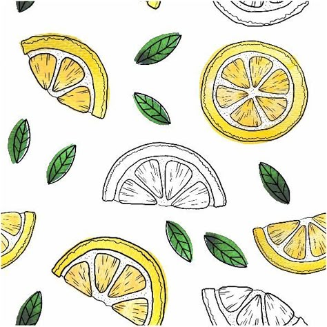 Lemon Drawing, Fruit Sketch, Logo Animal, Lemon Art, Fruits Drawing, Fruit Illustration, Bullet Journal Themes, Bullet Journal Art, Journal Themes